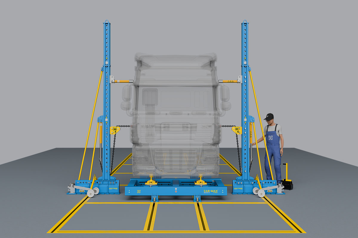 Komercinių transporto priemonių kabinų remontas