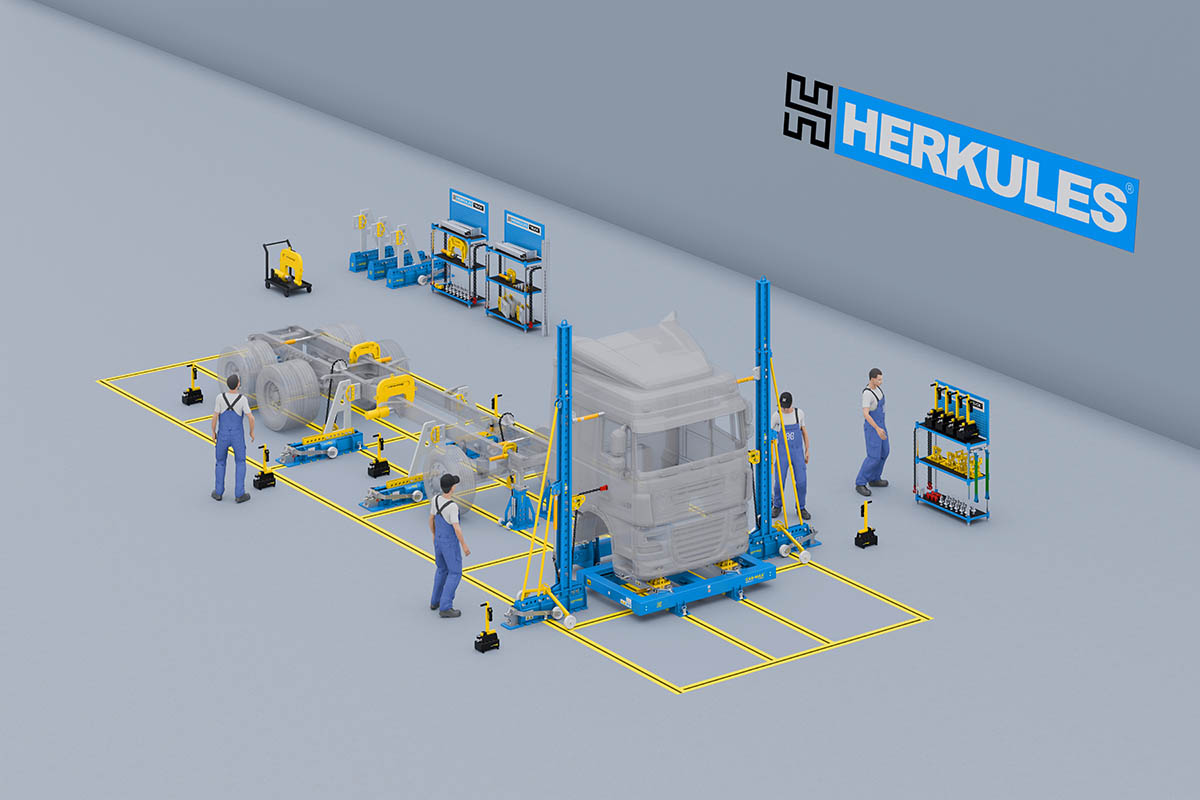 „Herkules Truck Hybrid™” „Volvo Polska” paslaugų centruose